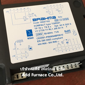 Brahma CODE 18047102 KOMPACT type TGRD81